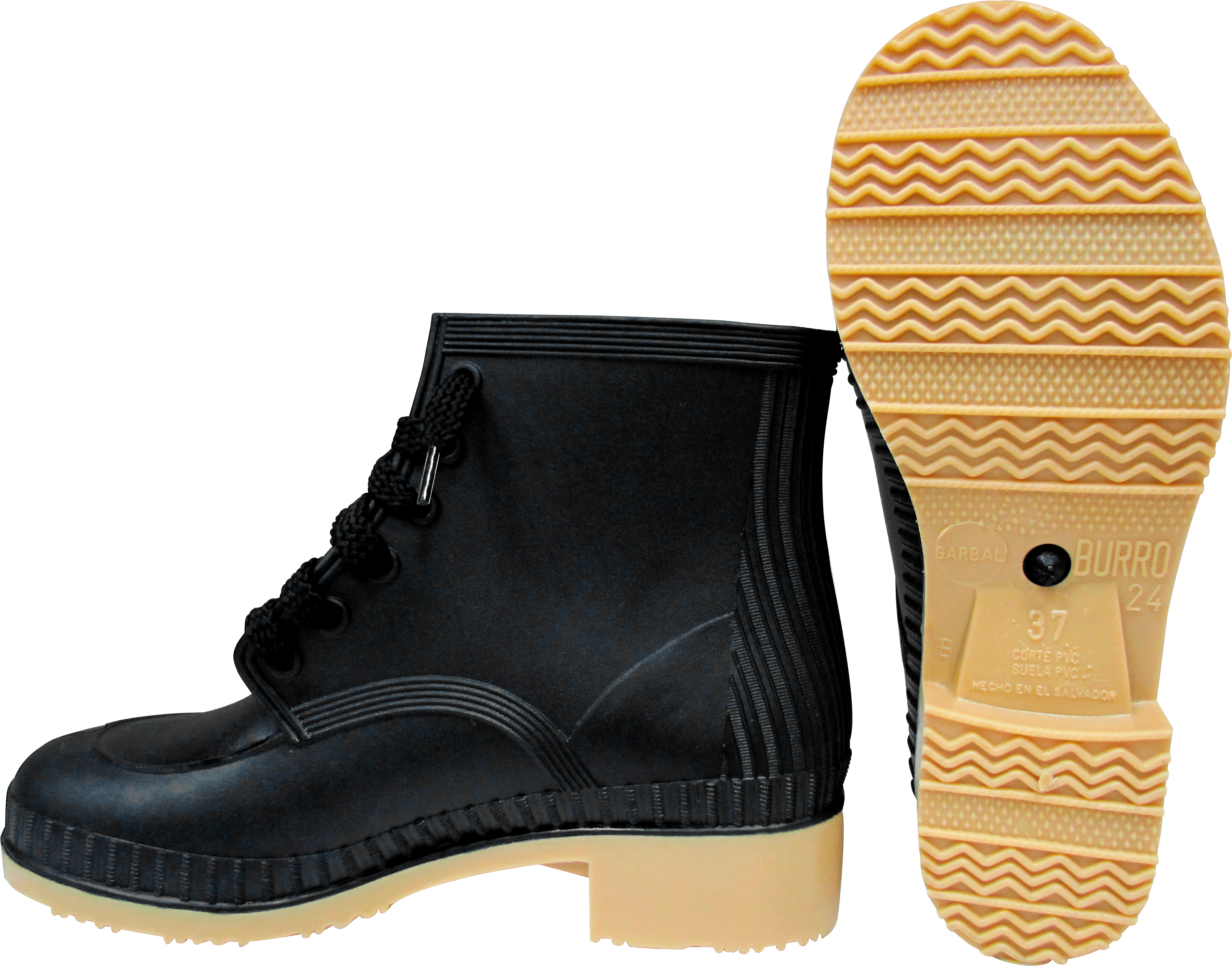 Burro - Bota caña PVC suela PVC - Garbal